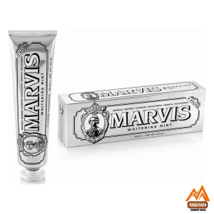 خمیردندان مارویس MARVIS مدل Whitening Mint حجم 85 میل