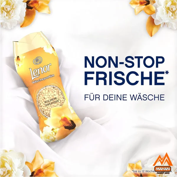 خوشبو کننده لباس لنور Lenor مدل Golden Orchid حجم 210 گرم - Image 4