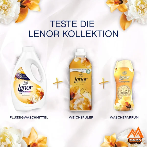 خوشبو کننده لباس لنور Lenor مدل Golden Orchid حجم 210 گرم - Image 5