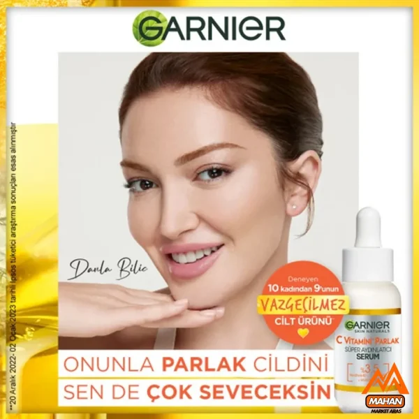 سرم ویتامین سی ضد لک و درخشان کننده پوست گارنیر Garnier حجم 30 میلی - Image 4