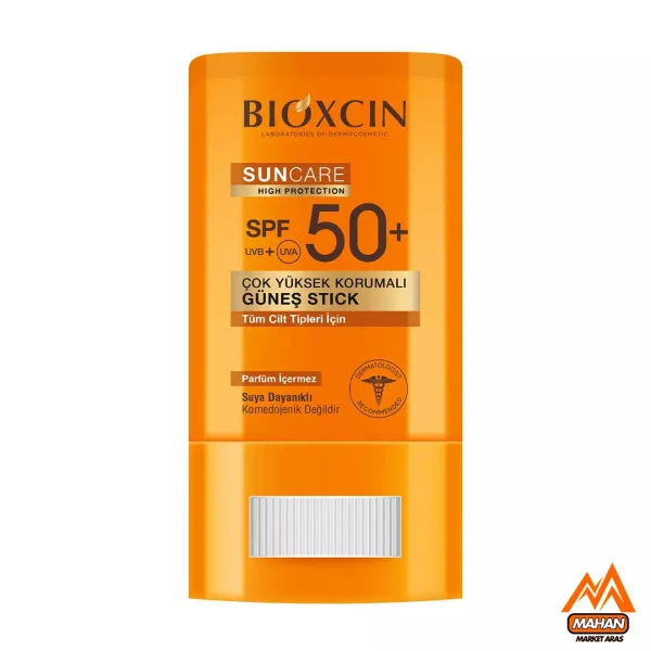 کرم ضدآفتاب استیکی بیوکسین BIOXCIN مناسب انواع پوست وزن 15 گرم
