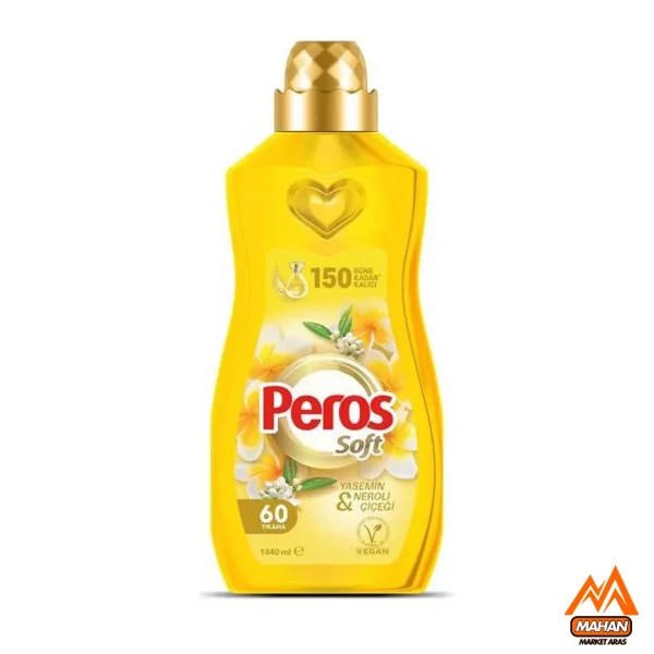 نرم کننده غلیظ لباس پروس PEROS مدل Jasmine Purity حجم 1440 میل