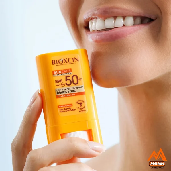 کرم ضدآفتاب استیکی بیوکسین BIOXCIN مناسب انواع پوست وزن 15 گرم - Image 2