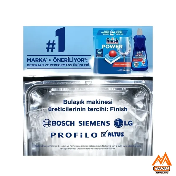 قرص ماشین ظرفشویی فینیش FINISH مدل Power تعداد 100 عددی - Image 4