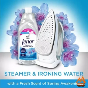 مایع اتو لنور LENOR خوشبو کننده و افزایش دهنده اتو پذیری لباس رایحه Spring Awakening حجم یک لیتری