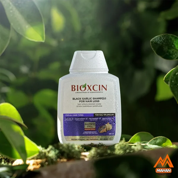 شامپو ضد ریزش و تقویت کننده مو حاوی عصاره سیر سیاه بیوکسین BIOXCIN حجم 300 میل - Image 4
