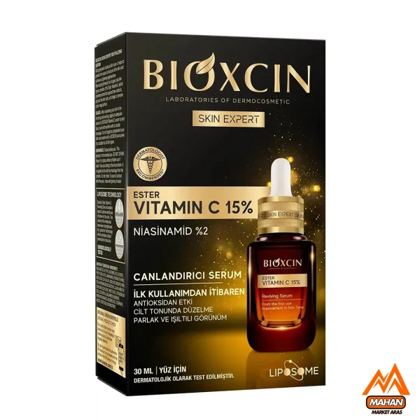 سرم ویتامین سی بیوکسین BIOXCIN روشن کننده پوست حجم 30 میل