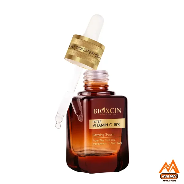 سرم ویتامین سی بیوکسین BIOXCIN روشن کننده پوست حجم 30 میل - Image 3