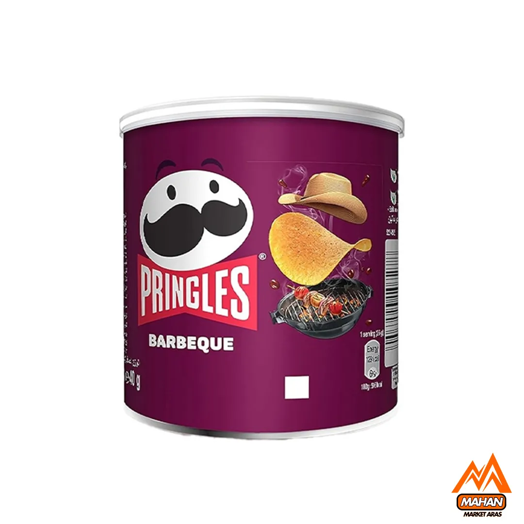 چیپس پرینگلز Pringles طعم سس باربیکیو تگزاس 40 گرم  Pringles Texas BBQ Sauce 40gr