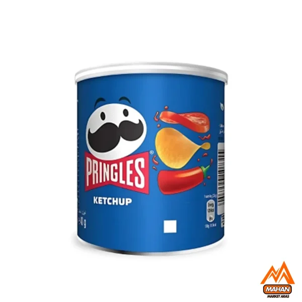 چیپس پرینگلز Pringles طعم کچاپ 40 گرم Pringles Ketchup 40gr