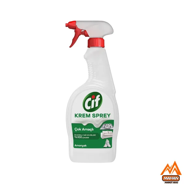 اسپری کرمی پاک کننده چربی سطوح سیف Cif حجم 750 میل