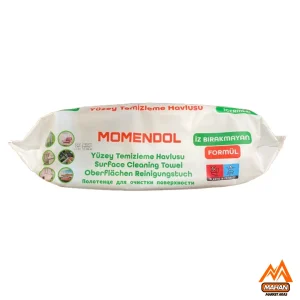 دستمال مرطوب تمیز کننده سطوح مومندول Momendol بسته 100 تایی