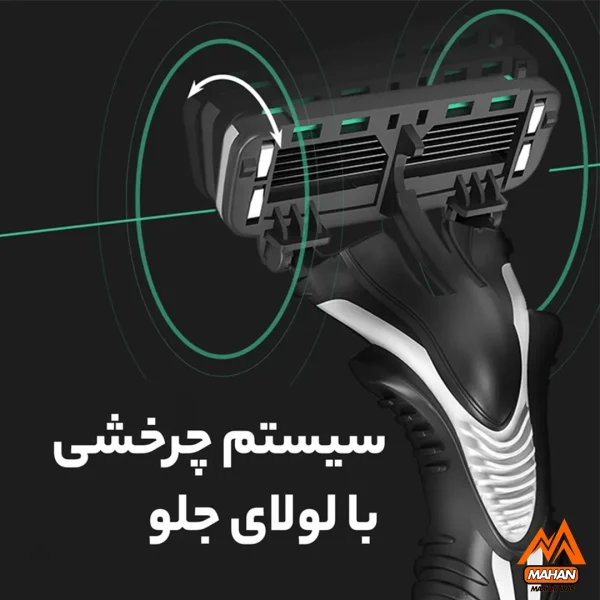 خودتراش مردانه 6 لبه دورکو Dorco مدل Pace 6 بسته 3 عددی  - Image 8