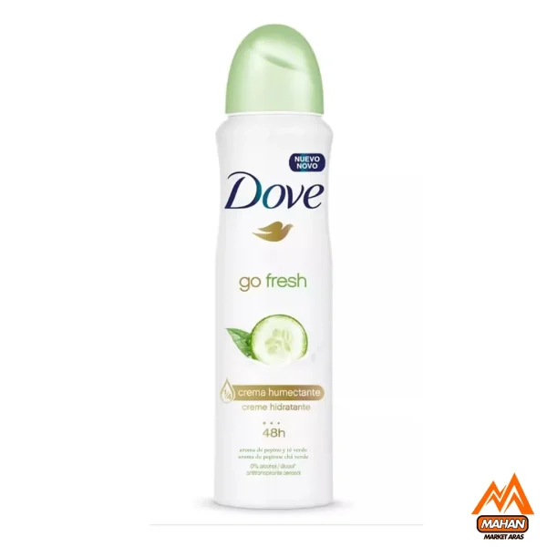 اسپری ضدتعریق خیار و چای سبز داو Dove حجم 250 میل