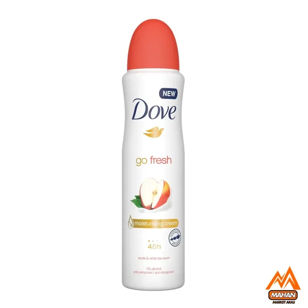 اسپری ضدتعریق سیب وچای سبز داو Dove حجم 250 میل