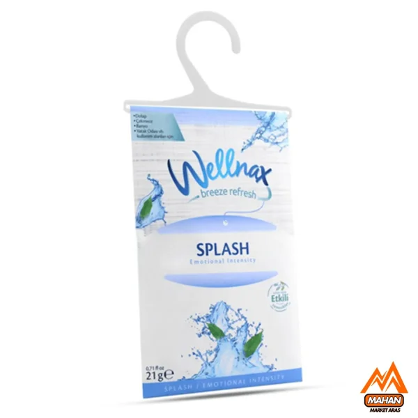 خوشبو کننده و ضد بید کمد لباس ولناکس Wellnax مدل Splash حجم 21 میل - Image 3