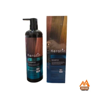 شامپو مو هیر HAIR مدل کراتین حجم 900 میل