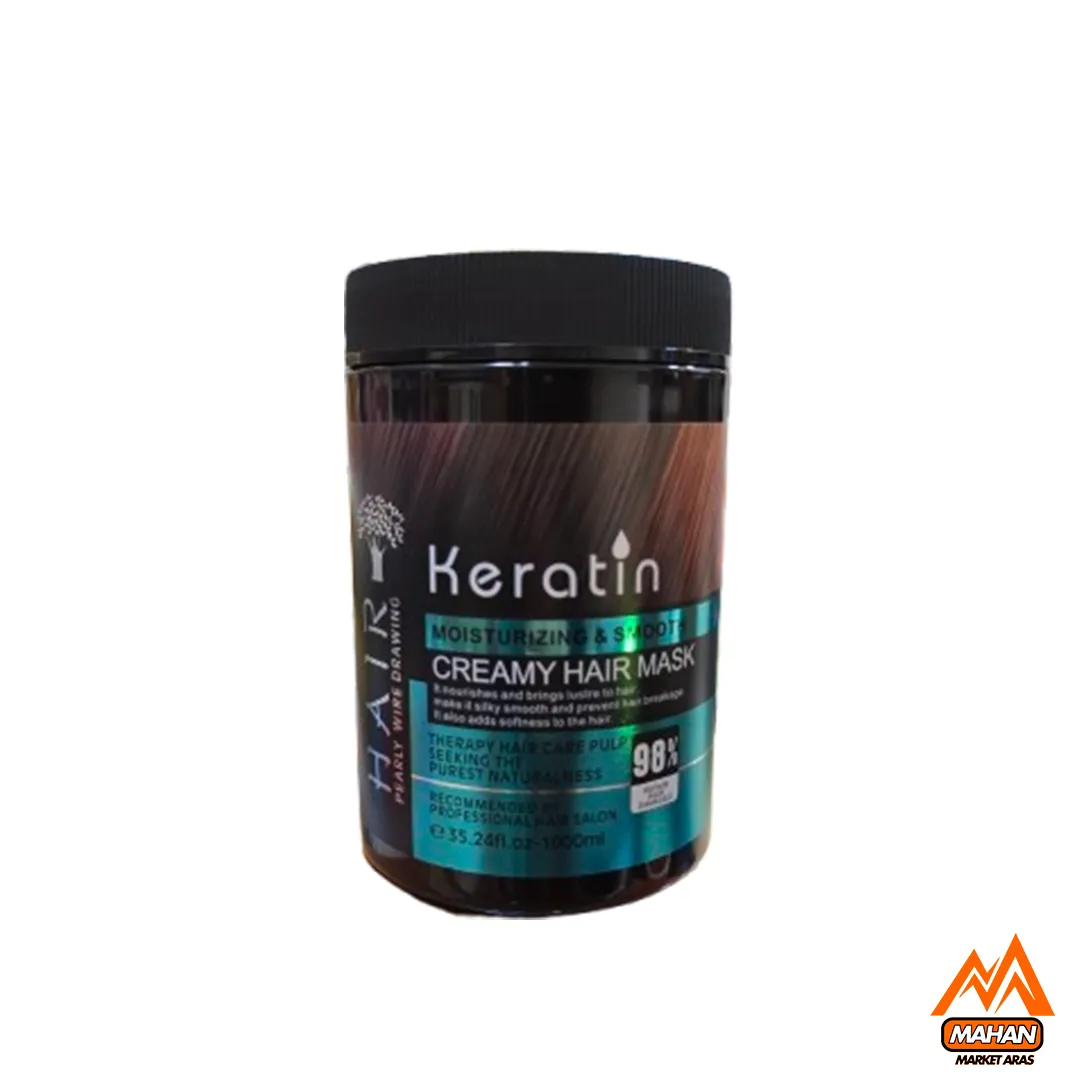 ماسک مو هیر HAIR مدل کراتین حجم 1000 میل