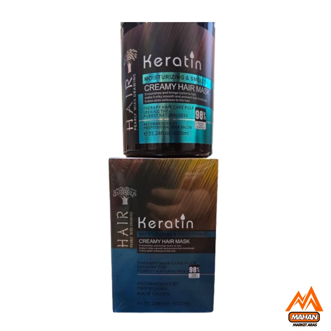ماسک مو هیر HAIR مدل کراتین حجم 1000 میل - Image 2