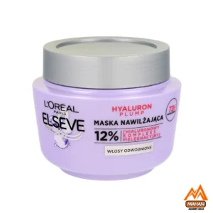 ماسک مو لورال LOREAL مدل Hyaluron Plump حجم 300 میل
