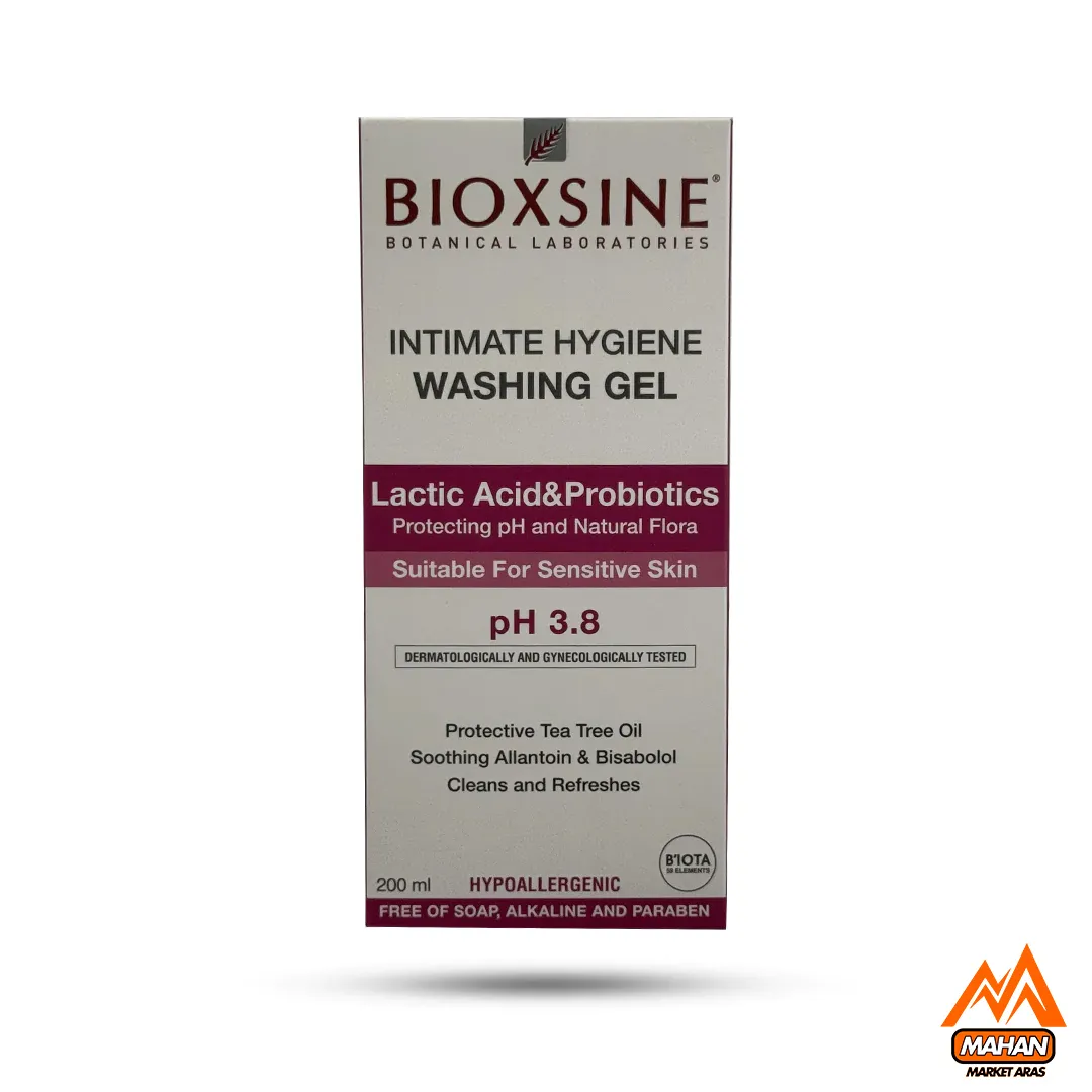 ژل شستشو بانوان بیوکسین Bioxcin مدل Intimate Hygiene Washing Gel حجم 200 میل - Image 2